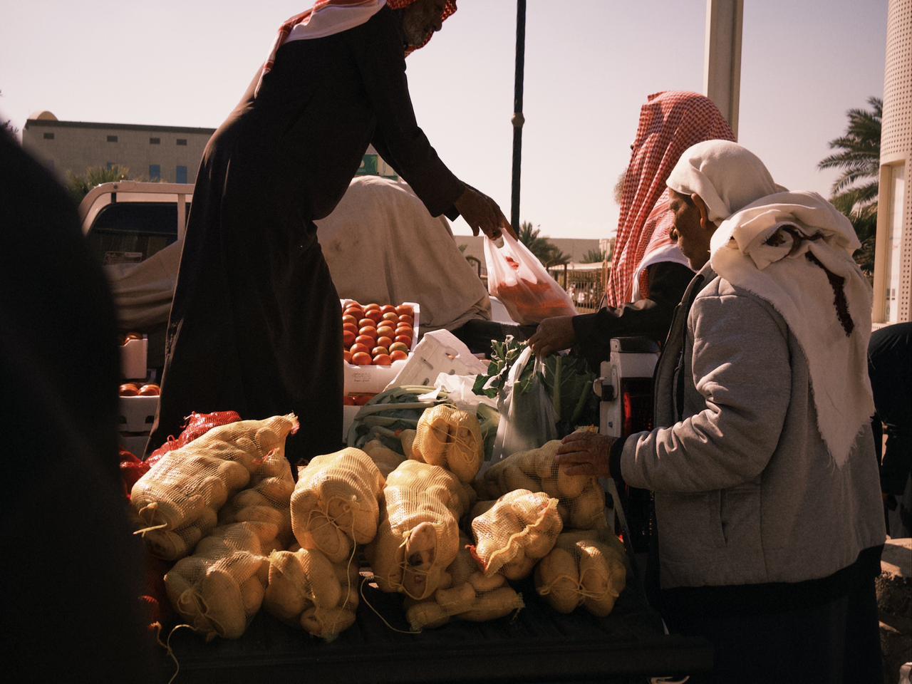 Person interacting with iPhone